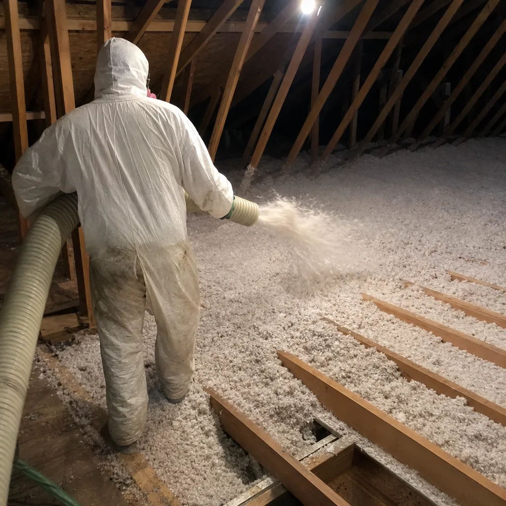 Spray Foam Insulation in Channelview